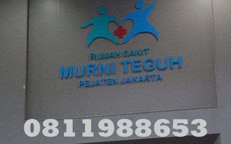 huruf timbul akrilik custom jakarta